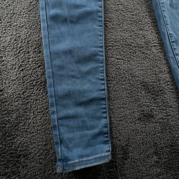 Levis Premium 720 High Rise Super Skinny Denim Blue Jeans Women Size 27 Adult - Picture 5 of 16